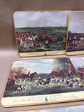 The Fox Hunt Meetings Placemats/Coasters With Case