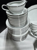 81-Piece Noritake Japan 6115 Whitehall China Set
