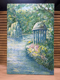 The Gazebo Williamsburg by Local Artist, Ginger Olansen; Signed
