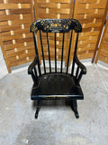 Nichols & Stone Child's Hitchcock Style Rocking Chair