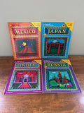 Homeschooling Book Lot AA, Geography,4 paperback books