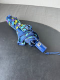 (B) Vera Bradley Indigo Pop Floral Umbrella