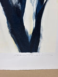 (B) Black Iris Print by Cynthia Nartonis; Signed & Numbered *PRINT ONLY/NO FRAME