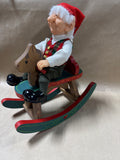 ZIMs The Elves Themselves Elf With Rocking Horse (C)