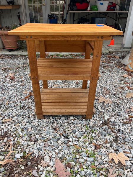 Drop Side Potting Table