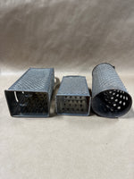 Lot Of 3 Metal Cheese Graters