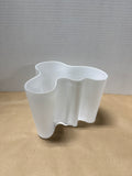 White Iittala Alvar Aalto Vase