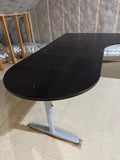 L-Shaped Desk with Rounded Edges, Assembly Required