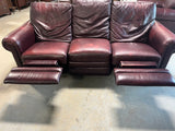 Ethan Allen Leather Reclining Sofa***HEAVY ITEM***