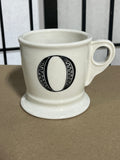 Letter O Anthropologie Monogram  Coffee Mug, 2 Available, PRICED INDIVIDUALLY, $10 each