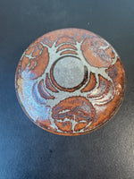 Jepson Stoneware Pottery Round Lidded Keepsake Box