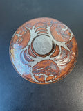 Jepson Stoneware Pottery Round Lidded Keepsake Box