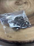 Large Coat of Arms Door Knocker Earrings
