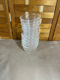 Clear Plastic Bowls, Set of 10