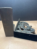Cast Iron Scroll Bookends