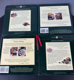Lot of 4 Holiday Williams Sonoma Kitchen Library Hardcover Cookbooks