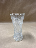 Clear Glass Flower Vase