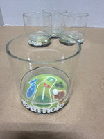 Set Of 4 19th Hole Golfing Acrylic Game Cups