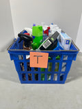 Cleaning Lot T, Most bottles at least half full