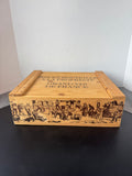 Mis En Bouteille French Wooden Wine Bottle Crate