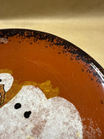Small Clayworks Snowman Decorative Plate