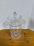 Clear Glass Apothecary Jar (C)