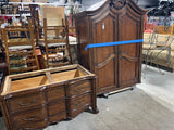 Hickory Chair 2 Piece TV Armoire***HEAVY ITEM***READ DETAILS ON PICK UP POLICY***