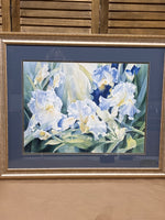 “Afternoon Iris” Print by Vernon; Signed