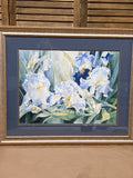 “Afternoon Iris” Print by Vernon; Signed
