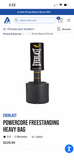 Everlast Powercore Freestanding Heavy Bag ***HEAVY ITEM***READ DETAILS ON PICK UP POLICY***