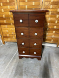 Country Primitive Style Apothecary Cabinet