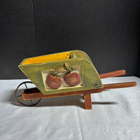 The Boyd’s Collection LTD. Apple Wagon & Wheelbarrow.