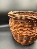 (A) Thick Wicker Plant Basket