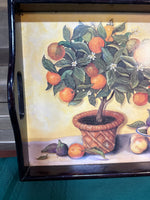 Orange Tree Decorative Serving Tray