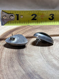 Sterling/Black Earrings