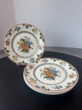 4-Piece Villeroy & Boch Alt Amsterdam Floral Dinner Plates (E)