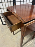 Petite Antique Drop Leaf Accent Table