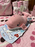 Pink Baby Girl Bath Set in Purple Canvas Tote