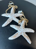 Pair of Kirklands Hanging Foam Starfish