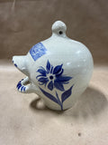 Williamsburg Pottery Salt Glaze “Will Rent For A Song” Bird House