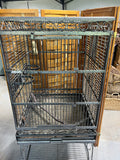 Bird Cage (C) with Sturdy Stand on Casters