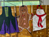 Child's Apron Lot, 3 Pc