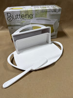 Butterie Flip Top Butter Dish With Butter Knife