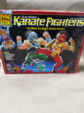 Electronic Karate Fighters Game With Box TURNS ON NO FURTHER TESTING