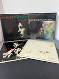 Lot of 4 Joan Baez Vintage LP Vinyl (Y)