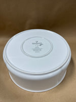 Pair Of Villeroy & Boch White Porcelain Bowls