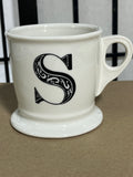 Letter S Anthropologie Monogram  Coffee Mug