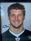 Tim Tebow New York Jets Autographed 8x10 Framed Photo