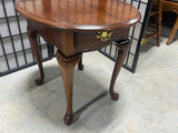 Pennsylvania House Oval End Table with Drawer