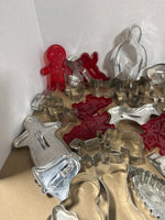 Assorted Lot Of Cookie Cutters — 61 Pieces